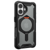 UAG Plasma XTE Kickstand Back Cover Hülle mit MagSafe für Apple iPhone 16 - Orange/Schwarz 2