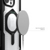 UAG Plasma XTE Kickstand Back Cover Hülle mit MagSafe für Apple iPhone 16 Pro - Transparent/Schwarz 1
