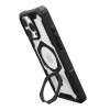 UAG Plasma XTE Kickstand Back Cover Hülle mit MagSafe für Apple iPhone 16 Pro Max - Transparent/Schwarz 3