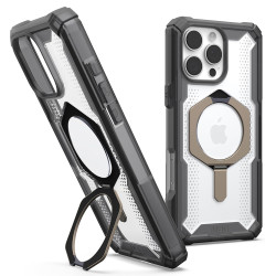 UAG Plasma XTE Kickstand Back Cover Hülle mit MagSafe für Apple iPhone 16 Pro Max - Titan/Schwarz