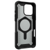 UAG Plasma XTE Kickstand Back Cover Hülle mit MagSafe für Apple iPhone 16 Pro - Orange/Schwarz 4