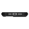 UAG Plasma XTE Kickstand Back Cover Hülle mit MagSafe für Apple iPhone 16 Pro - Orange/Schwarz 6