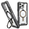 UAG Plasma XTE Kickstand Back Cover Hülle mit MagSafe für Apple iPhone 16 Pro - Titan/Schwarz 0