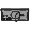 UAG Plasma XTE Kickstand Back Cover Hülle mit MagSafe für Samsung Galaxy S25 Ultra - Transparent/Schwarz 1