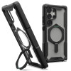 UAG Plasma XTE Kickstand Back Cover Hülle mit MagSafe für Samsung Galaxy S25 Ultra - Transparent/Schwarz 0