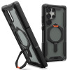 UAG Plasma XTE Kickstand Back Cover Hülle mit MagSafe für Samsung Galaxy S25 Ultra - Orange/Schwarz 0
