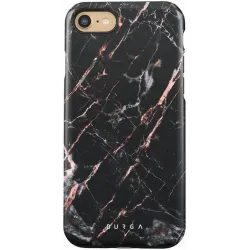 Burga Tough Back Cover Hülle für Apple iPhone SE 2022/2020 / iPhone 7/8 - Rose Gold Marble