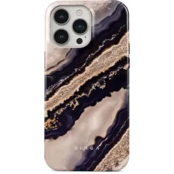 Burga Tough Back Cover Hülle für Apple iPhone 15 Pro - Royal Blue