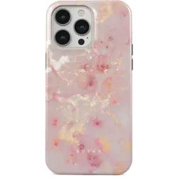 Burga Tough Back Cover Hülle für Apple iPhone 15 Pro - Golden Coral