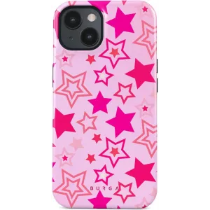 Burga Tough Back Cover Hülle für Apple iPhone 14 - Plastic Sky Limited Barbie Edition