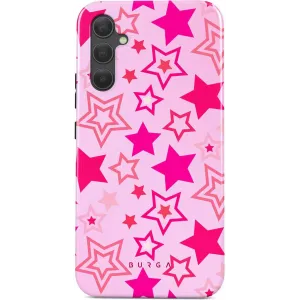 Burga Tough Back Cover Hülle für Samsung Galaxy A34 - Plastic Sky Limited Barbie Edition