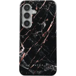 Burga Tough Back Cover Hülle für Samsung Galaxy S24 Plus - Rose Gold Marble