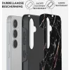 Burga Tough Back Cover Hülle für Samsung Galaxy S24 Plus - Rose Gold Marble 1