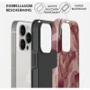 Burga Tough Back Cover Hülle für Apple iPhone 15 Pro - Tender Kiss 1