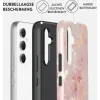 Burga Tough Back Cover Hülle für Samsung Galaxy A55 - Golden Coral 1