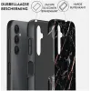 Burga Tough Back Cover Hülle für Samsung Galaxy A15 4G/5G - Rose Gold Marble 1