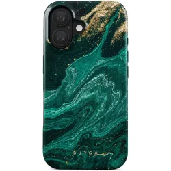 Burga Tough Back Cover Hülle für Apple iPhone 16 - Emerald Pool