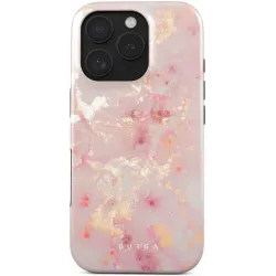 Burga Tough Back Cover Hülle für Apple iPhone 16 Pro - Golden Coral