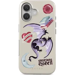 Burga Tough Back Cover Hülle mit MagSafe für Apple iPhone 16 - Plot Twister