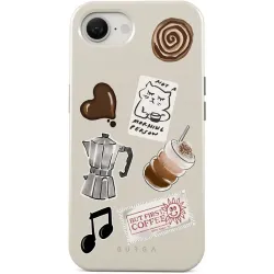 Burga Tough Back Cover Hülle mit MagSafe für Apple iPhone 16e - Oat Milk Please