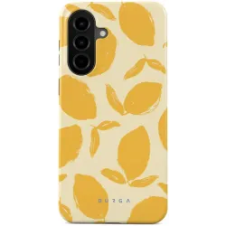 Burga Tough Back Cover Hülle für Samsung Galaxy A57 - Lemon Tart