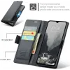 CASEME Litchi Texture Book Wallet Klapphülle für Xiaomi Redmi 14C / Xiaomi Poco C75 - Schwarz 9