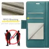 CASEME Litchi Texture Book Wallet Klapphülle für Xiaomi Redmi 14C / Xiaomi Poco C75 - Grün 4