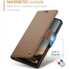 CASEME Litchi Texture Book Wallet Klapphülle für Samsung Galaxy A36 - Braun 10