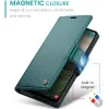 CASEME Litchi Texture Book Wallet Klapphülle für Samsung Galaxy A36 - Grün 10