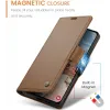 CASEME Litchi Texture Book Wallet Klapphülle für Samsung Galaxy S25 Plus - Braun 8