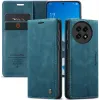 CASEME Retro Texture Book Wallet Klapphülle für OnePlus 13 - Blau 5
