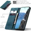 CASEME Retro Texture Book Wallet Klapphülle für Oppo Reno13 - Blau 3