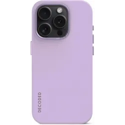 Decoded Silikon Back Cover Hülle mit MagSafe für Apple iPhone 15 Pro Max - Digital Lavender