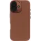 Decoded Echtleder Back Cover Hülle für Apple iPhone 16 - Tan