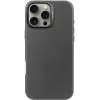 Decoded Echtleder Back Cover Hülle für Apple iPhone 16 Pro Max - Schwarz