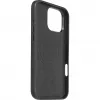 Decoded Echtleder Back Cover Hülle für Apple iPhone 16 Pro Max - Schwarz 4