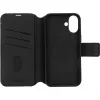 Decoded Echtleder 2-in-1 Book Wallet Klapphülle für Apple iPhone 16 - Schwarz 5