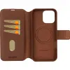 Decoded Echtleder 2-in-1 Book Wallet Klapphülle für Apple iPhone 16 Pro Max - Tan 6