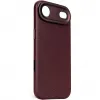 Decoded Echtleder Back Cover Hülle für Apple iPhone Air - Dark Ruby 2