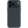 Decoded Echtleder Back Cover Hülle für Apple iPhone 17 Pro Max - Navy Shadow