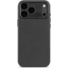 Decoded Echtleder Back Cover Hülle für Apple iPhone 17 Pro Max - Schwarz