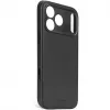 Decoded Echtleder Back Cover Hülle für Apple iPhone 17 Pro Max - Schwarz 2
