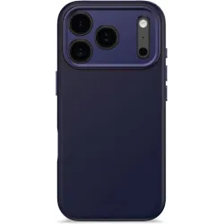 Decoded Silikon Back Cover Hülle mit MagSafe für Apple iPhone 17 Pro - True Navy