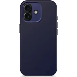 Decoded Silikon Back Cover Hülle mit MagSafe für Apple iPhone 17 - True Navy