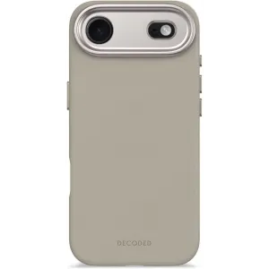 Decoded Silikon Back Cover Hülle mit MagSafe für Apple iPhone Air - Soft Taupe