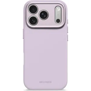 Decoded Silikon Back Cover Hülle mit MagSafe für Apple iPhone 17 Pro - Lavender