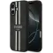 Guess 4G Printed Stripes Hard Case Back Cover Hülle mit MagSafe für Apple iPhone 17 - Schwarz
