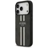 Guess 4G Printed Stripes Hard Case Back Cover Hülle mit MagSafe für Apple iPhone 17 Pro - Schwarz 3