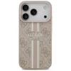 Guess 4G Printed Stripes Hard Case Back Cover Hülle mit MagSafe für Apple iPhone 17 Pro - Rosa 3