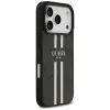 Guess 4G Printed Stripes Hard Case Back Cover Hülle mit MagSafe für Apple iPhone 17 Pro Max - Schwarz 3